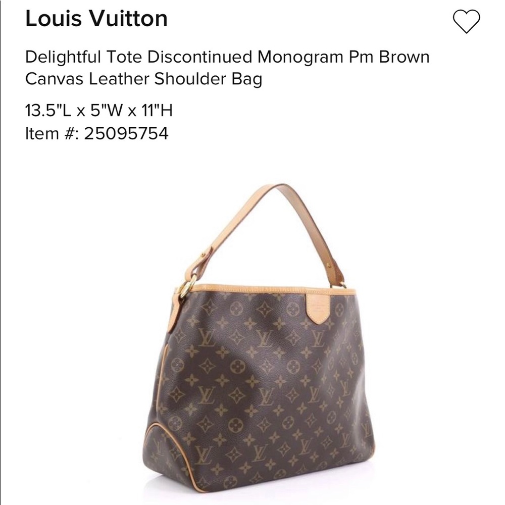Louis Vuitton Delightful Monogram Tote